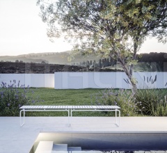 Итальянские Уличная мебель - Скамейка Maki 120 фабрика Crassevig