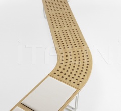 Итальянские Уличная мебель - Скамейка Maki 45 фабрика Crassevig