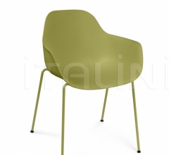 Стул с подлокотниками Pola Round P/4L Стул с подлокотниками Pola Round P/4L фабрика Crassevig