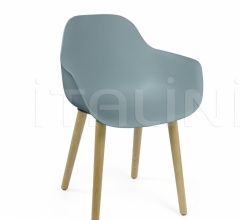 Стул с подлокотниками Pola Round P/4W Стул с подлокотниками Pola Round P/4W фабрика Crassevig