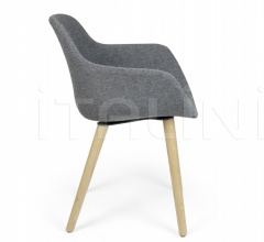 Стул с подлокотниками Pola Round P/4W Стул с подлокотниками Pola Round P/4W фабрика Crassevig