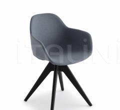 Стул с подлокотниками Pola Round P/WP фабрика Crassevig