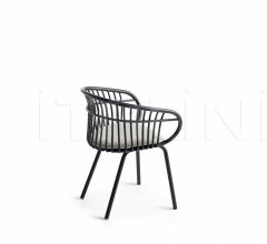 Итальянские Уличная мебель - Стул с подлокотниками Stem P/4L фабрика Crassevig