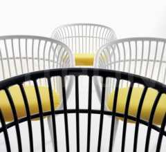 Итальянские Уличная мебель - Стул с подлокотниками Stem P/4W фабрика Crassevig