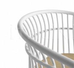 Итальянские Уличная мебель - Стул с подлокотниками Stem P/4W фабрика Crassevig