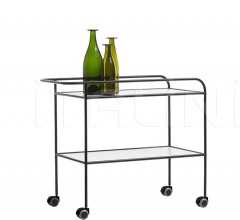 Итальянские Сервировочные столики - Сервировочный стол Steel Pipe Drink Trolley Итальянские Сервировочные столики - Сервировочный стол Steel Pipe Drink Trolley фабрика Cappellini