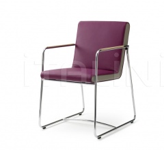 Стул с подлокотниками Spring фабрика Leolux