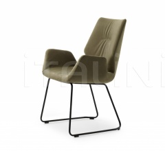 Стул с подлокотниками Mime фабрика Leolux