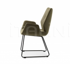 Стул с подлокотниками Mime фабрика Leolux