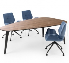 Стул с подлокотниками Mime фабрика Leolux