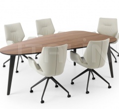 Стул с подлокотниками Mime фабрика Leolux