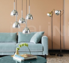 Итальянские Напольные светильники - Напольный светильник Chrome Bell Итальянские Напольные светильники - Напольный светильник Chrome Bell фабрика Ligne Roset