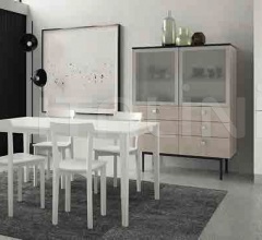 Итальянские Кухни с барной стойкой - Кухня Quadra 02 Итальянские Кухни с барной стойкой - Кухня Quadra 02 фабрика Colombini Casa
