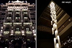 Люстры De Majo Lamps в миланском отеле Hotel Gallia Excelsior