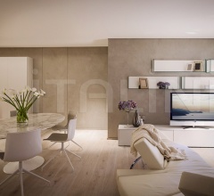 Книжный стеллаж GlassBox фабрика EmmeBi