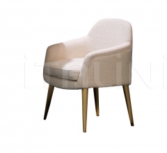 Стул с подлокотниками Bernadette фабрика Dom Edizioni