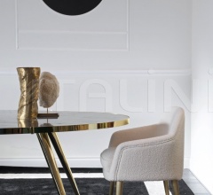 Стул с подлокотниками Bernadette фабрика Dom Edizioni