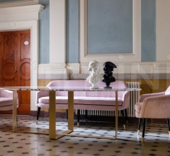 Стул с подлокотниками Bernadette фабрика Dom Edizioni