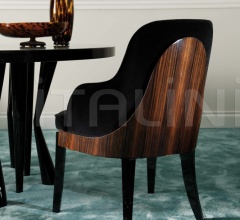 Стул с подлокотниками Nina фабрика Dom Edizioni