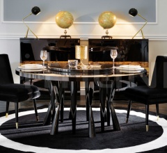 Стол обеденный Robin фабрика Dom Edizioni