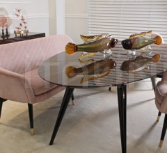 Стол обеденный Rocco фабрика Dom Edizioni