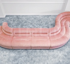 Модульный диван Snake Модульный диван Snake фабрика Dom Edizioni