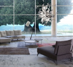 Модульный диван Prive фабрика Calia Italia