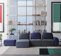 Модульный диван Lazy фабрика Calia Italia