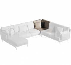 Итальянские Диваны - Модульный диван Cocoon фабрика Cipriani Homood