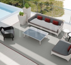 Итальянские Уличные столики - Журнальный столик Outdoor OD1042 фабрика Cipriani Homood