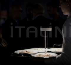 Итальянские Настольные светильники - Настольный светильник TETATET Flute Итальянские Настольные светильники - Настольный светильник TETATET Flute фабрика Davide Groppi