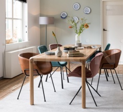 Стул с подлокотниками Feston фабрика Zuiver