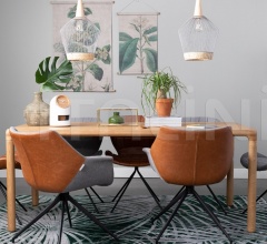 Стул с подлокотниками Doulton фабрика Zuiver