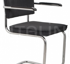 Стул с подлокотниками Ridge Kink Rib фабрика Zuiver