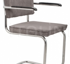 Стул с подлокотниками Ridge Kink Rib фабрика Zuiver