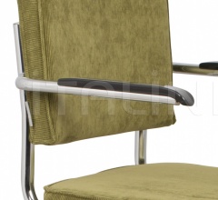 Стул с подлокотниками Ridge Kink Rib фабрика Zuiver