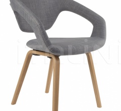 Стул с подлокотниками Flexback фабрика Zuiver
