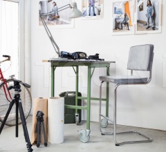 Барный стул Ridge Kink Rib Барный стул Ridge Kink Rib фабрика Zuiver