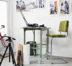 Барный стул Ridge Rib Барный стул Ridge Rib фабрика Zuiver