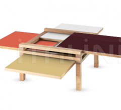 Журнальный столик Par4 - H40 фабрика Sculptures Jeux