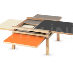 Журнальный столик Par4 - H40 фабрика Sculptures Jeux