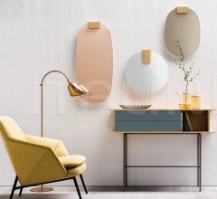 Настенное зеркало Clip фабрика Sculptures Jeux