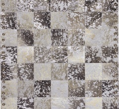 Итальянские Ковры - Ковер STRINGHE PELLE LUREX GREY/SILVER Итальянские Ковры - Ковер STRINGHE PELLE LUREX GREY/SILVER фабрика Sitap