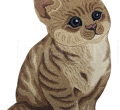 Итальянские Предметы интерьера - Ковер ANIMALS CAT BROWN Итальянские Предметы интерьера - Ковер ANIMALS CAT BROWN фабрика Sitap