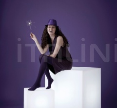 Итальянские Уличные светильники - Напольный светильник CUBO фабрика Slide