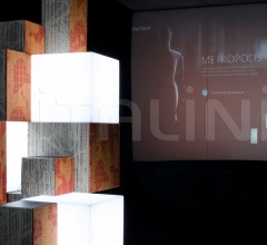 Итальянские Уличные светильники - Напольный светильник CUBO фабрика Slide