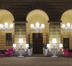 Итальянские Уличные светильники - Напольный светильник KING OF LOVE фабрика Slide