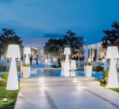 Итальянские Уличные светильники - Напольный светильник PIVOT фабрика Slide