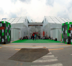 Итальянские Уличные светильники - Напольный светильник PUZZLE + PUZZLE CORNER фабрика Slide