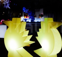 Итальянские Уличные светильники - Настольный светильник HERE фабрика Slide